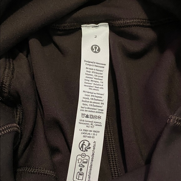 Lululemon - Fast and Free High Rise Thermal Tight 28” *Pockets - NWT - Picture 4 of 8